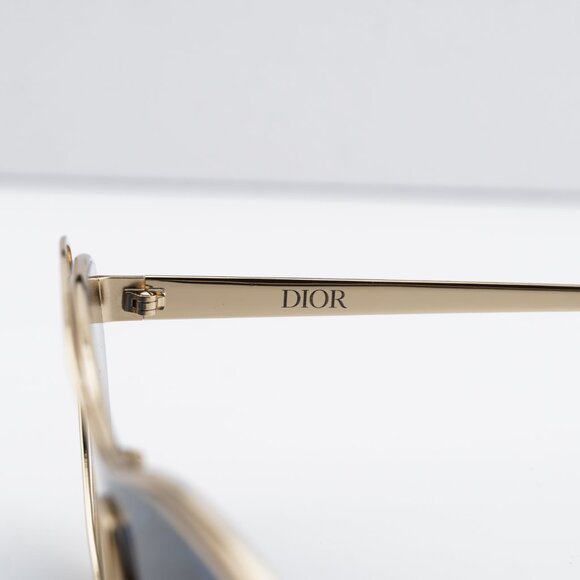 Dior FILDIOR M1U B0B0 Cat Eye Sunglasses - Gold/Blue main image 4